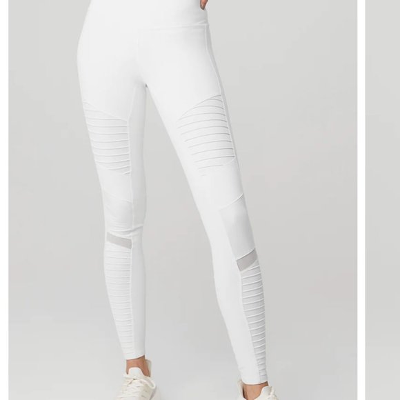 ALO YOGA - High-Waist Moto Leggings - Size XS - Picture 5 of 5